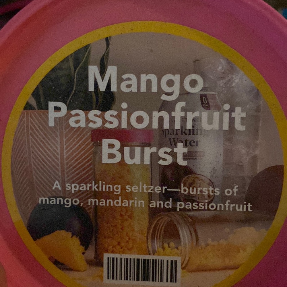 Pink zebra Mango Passionfruit Burst Sprinkle Wax Melt